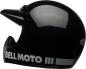 Preview: BELL Moto-3 Classic Helm - Glänzend Schwarz